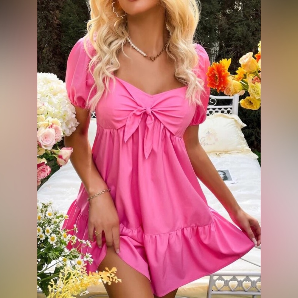 Amanda Uprichard Pink Mini Dress